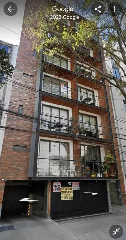 Exterior – Departamento Amueblado en Renta, a una cuadra de Reforma e Insurgentes, colonia Cuauhtémoc, CDMX – $30,000/mes (Incluye Mantenimiento). Exterior - Departamento Amueblado en Renta, a una cuadra de Reforma e Insurgentes, colonia Cuauhtémoc, CDMX – $30,000/mes (Incluye Mantenimiento).